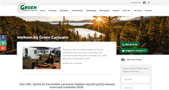 Desktop Screenshot of groen-caravans.nl
